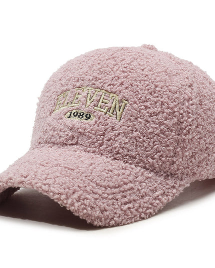 Winter Lambskin Thickened Warm Baseball Cap